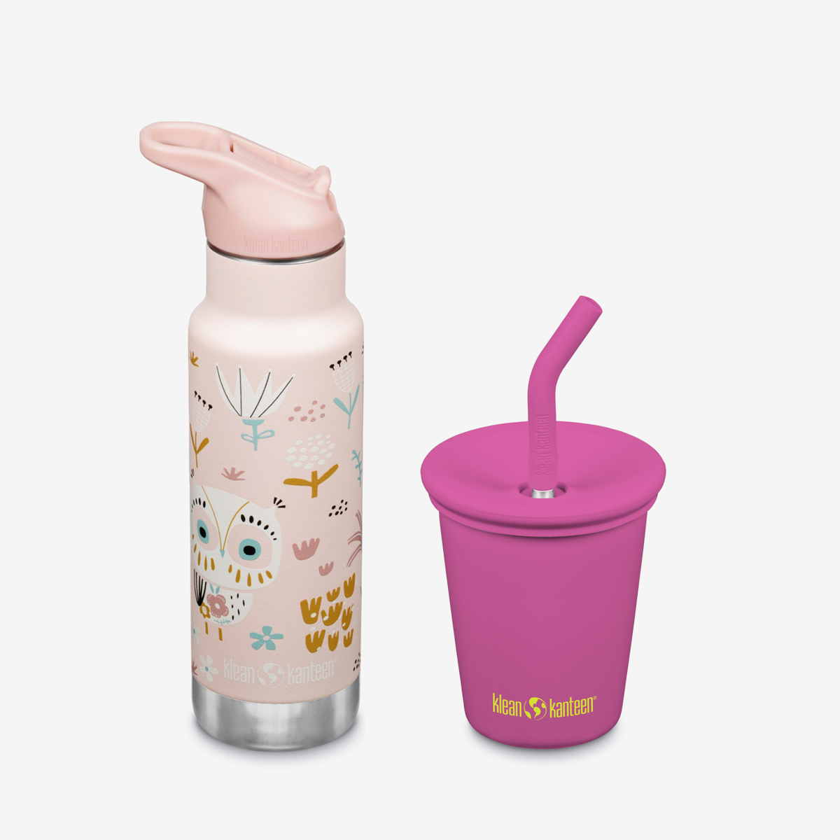kid-s-sippy-cup-and-water-bottle-set-x6 KK-Kids-SippyCupandWaterBottleSet-RoseViolet-Owlet.png