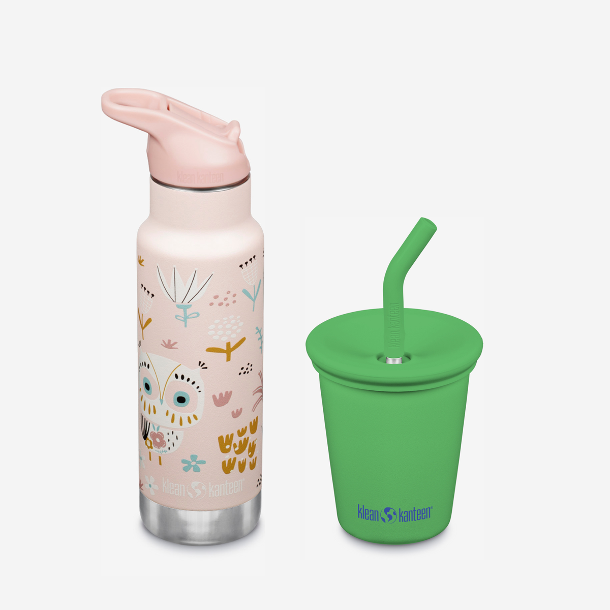 kid-s-sippy-cup-and-water-bottle-set-x6 KK-Kids-SippyCupandWaterBottleSet-VibrantGreen-Owlet.png